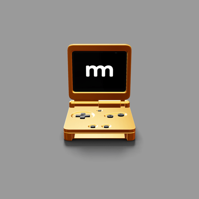 Scene gameboy-gold-on-gray